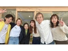 アミュー(amiu)の雰囲気（みんな美容師大好きな癒し系で明るく楽しい最高のメンバーです^^）