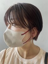 フロクシノーシナイヒリパイリフィケーション(Floccinaucinihilipilification)&nbsp;ショートカットとイヤリングカラー