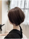 大人ショートボブスタイル
