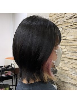 ビー ファーストフラッグス 鹿児島本店(Bee 1st FLags) ウルフ:インナーカラー《Bee1st by SHOKO》