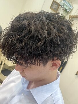スウェル 千葉店(Swell) 波巻きプードルパーマ[千葉/メンズ/ツイストスパイラルパーマ]