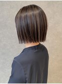 【obje't ciel】艶髪ハイライトミニボブ【宮崎 太揮】