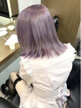 ディア(.eer) パープル＃ヴェールカラー＃Wカラー＃グリッターボンド