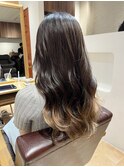 裾カラーグラデーション