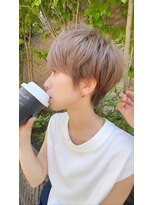 ホヌン 茅ヶ崎(Honnun)&nbsp;クールな大人女性のハイトーンショート/茅ヶ崎