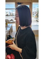 パウダーヘアー ルミニティ(powder hair luminity)&nbsp;ツヤボブスタイル