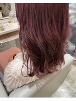ヘアーエスクールフェイス(hair S. COEUR face) ベビーピンク/ハイライト/２０代