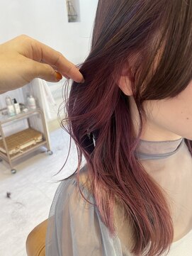 シェリッシュルーチェ(Sheriche luce) ピンクラベンダーインナーカラー