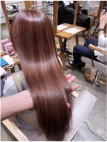 モアナ バイ ヘッドライト 新越谷店(Moana by HEADLIGHT) Moana【新越谷】#ピンクブラウン#ハイライト#ロング#大人可愛い