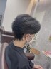 メンズ【シャンプー好き必見】linksデザインカット＋Ｗシャンプー