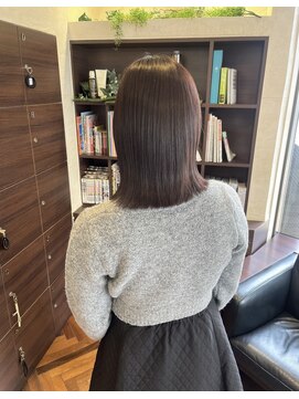 ルシア(LUCIA) 韓国風暗髪/ダークラベンダー