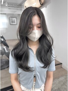 モアナ バイ ヘッドライト 三島店(Moana by HEADLIGHT) Moana【三島】#透明感カラー#アッシュ#レイヤー#韓国風ヘア