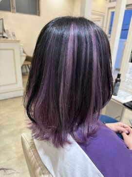 エイミーバイアフロートザガーデン 浦和店(amie by afloat the garden) 推しカラーをチラ見えアンブレラカラー