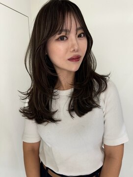 アミリー ひたち野うしく店(Amily) ハイライトバレイヤージュダブルカラーケアブリーチ30代40代