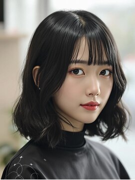 エス 天満扇町(esu) yaナチュラルカット/透明感カラー/小顔カット