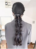 タイトツイン編み下ろし