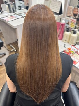 ネクサス 心斎橋(Nexus) イメチェン/ホワイトブロンド/外ハネボブ/美髪/ワイドバング