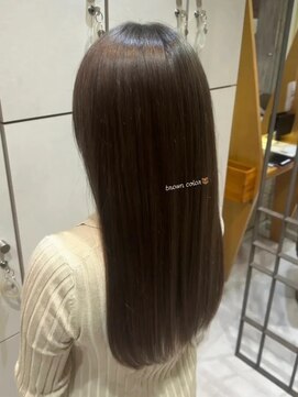 ヴァネッサ VANESSA レイヤーカット×ブラウンカラー◎高橋美穂