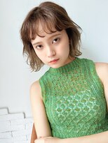 ジプソ 池袋西口(Gypso)&nbsp;短めバング8/池袋美容室/髪質改善カラー/白髪ぼかし/縮毛矯正