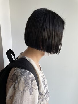 キーチェ 梅田中崎町(keych) ミニボブ/切りっぱなしボブ[中崎町/梅田駅］