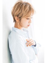 フレームプラス 天王寺あべの店(FRAME+)&nbsp;【FRAME  天王寺あべの】ウルフショート/横顔美人