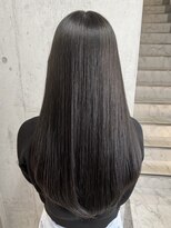 ルノン フィージュ(LUNON fieju)&nbsp;暗めカラーグランマッシュデザインカラーフェイスフレーミング