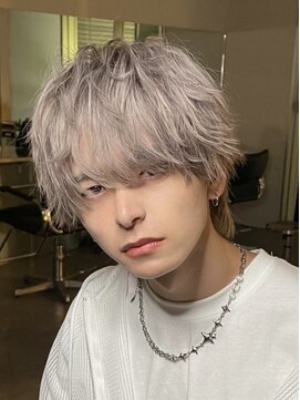 カルテット(Quartetto) ハイライト/マッシュパーマ/ウルフ/アッシュブラック/八王子駅