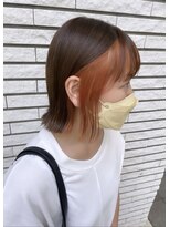 シャンティ 円山店(Shanti)&nbsp;ぱつっとボブとビタミンカラー