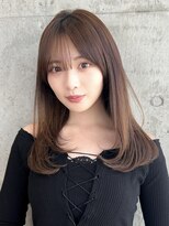 ディーエックス ウエスト(Dxxxx WEST)&nbsp;大人くびれヘア［韓国/顔周り/レイヤーカット/イルミナカラー］