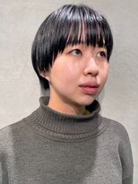 オジョマノ(OjOmano)&nbsp;〈m8〉ケアブリーチパーマインナーカラーハイライト20代30代前髪