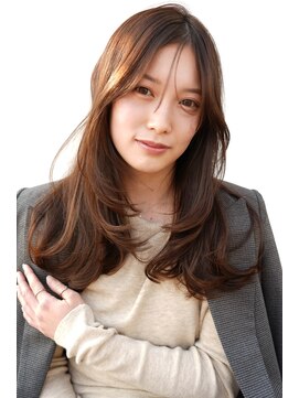 ログ 高松木太店(Log) レイヤーカット/高松/シースルーバング