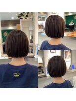 ヘアー ボニータ(hair bonita)&nbsp;#髪質改善#ハイライト#インナーカラー#白髪ぼかし#カラー#ボブ