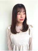 髪質改善韓国レイヤー/ダークアッシュ春カラーブリーチなしp上尾