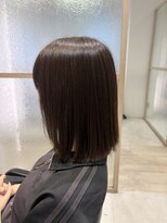 エレノア 梅田店(Eleanor)&nbsp;縮毛矯正×ボブで作るナチュラルスタイル