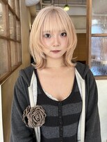 カナン(CANAAN)&nbsp;レイヤーボブ ホワイトブロンド