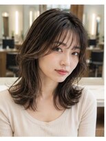 ヘアアンドメイク アース 入間店(HAIR&MAKE EARTH)&nbsp;白髪ぼかし韓国レイヤー