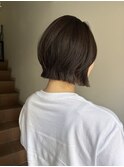 原宿ミントベージュオリーブベージュグレーアッシュ20代ショート