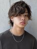 『メッシュパーマ★』メンズカット＋パーマ各種＋ハイライト（ブリーチ1回）
