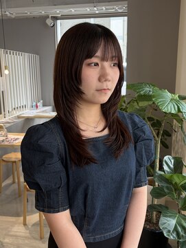 アンハーツ(ann HEARTS) レイヤーカット/ロングレイヤー/顔周りカット/20代30代40代