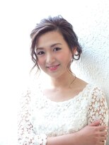 ロカット サロン(Roquat Salon) ナチュラルゆるふわアップアレンジ【ヘアセット 立川/立川南】