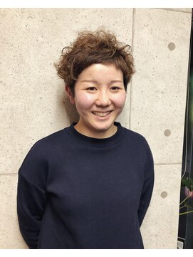 ア セカンド 清藤美容室第弐號(a sekand) クリクリマッシュショートボブ