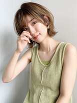 ハピネス 王寺店(Happiness) ショートカット　　マッシュショート　ナチュラルブラウン　奈良