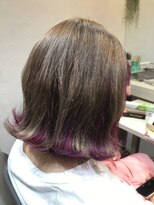 ヘア デザイン 虹いろのはさみ&nbsp;外ハネボブ