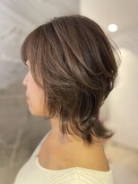 ジル アンク(Jill ankh)&nbsp;《Jill ankh姫路駅前》艶髪♪大人ウルフ　オリーブアッシュ