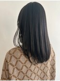 【まとまりやすい♪】サラサラセミロングヘア