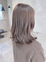 ドゥマン(Demain)&nbsp;◎ショコラベージュボブルフエアリーカール小顔ボブ20代30代