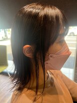 アンドブルー(and BLUE)&nbsp;外ハネボブ×顔周りレイヤー