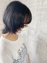 リル(lil)&nbsp;ショートウルフ【イルミナカラー/宇都宮美容室/鹿沼美容室】