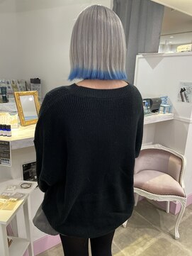 テクライズ 豊橋店(TECHRISE) 裾カラーブルー