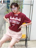 ラフさがお洒落★ざっくりツイン